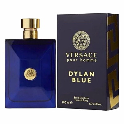 Versace Dylan Blue Pour Homme Eau de Toilette Spray, Regular Size 6.7 fl oz
