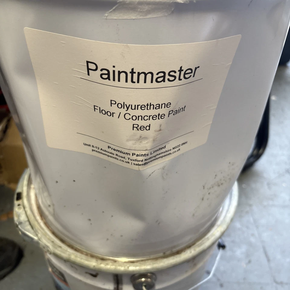 SCHWERLAST ROT POLYURETHAN BODEN / CON LACK GETÜNBTE DOSE (20 Liter) - Bild 1 von 1