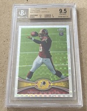 2012 Chrome #200 Robert Griffin III XFractor RC BGS 9.5 Baylor Redskins