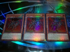 3x Red-Eyes Black Meteor Dragon 1st Edition U...
