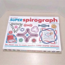 Kahootz Plastic Spirograph Special Edition Super Kit 75 PCS Model NEW
