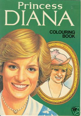 Download Princess Diana Xxrare Uk Coloring Book Ebay