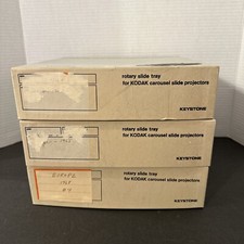 80 Keystone Slide Trays for Kodak Carousel Projector/Perfect Condition Set Of 3
