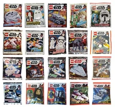 Original LEGO Star Wars Limited Edition polybag minifigure set - Pick yours! NEW