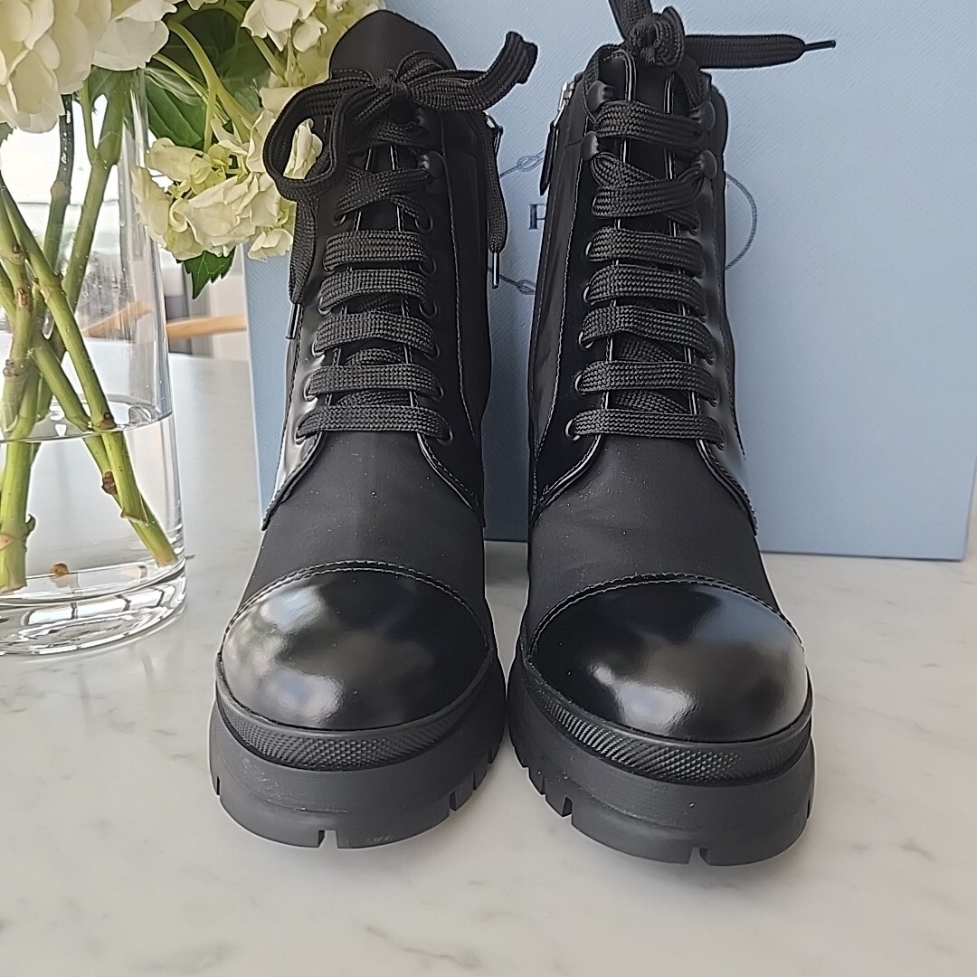 PRADA(プラダ)CALZATURE DONNA PRADA Shoes | Spazzolato Calzature Donna Oxford | Nero +