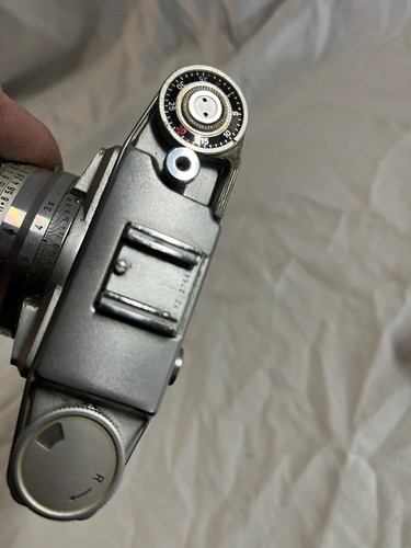 Vtg Agfa Silette Pronto 35mm Camera-SVS Shutter 35mm Apotar 45mm 1:3.5 Untested - Picture 5 of 8