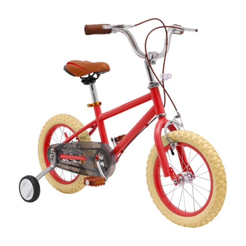 14 Zoll Kinder Fahrrad Kinderfahrräder mit Zusatzrädern für 3-4 Jahre Kids Bike - Bild 9 von 19