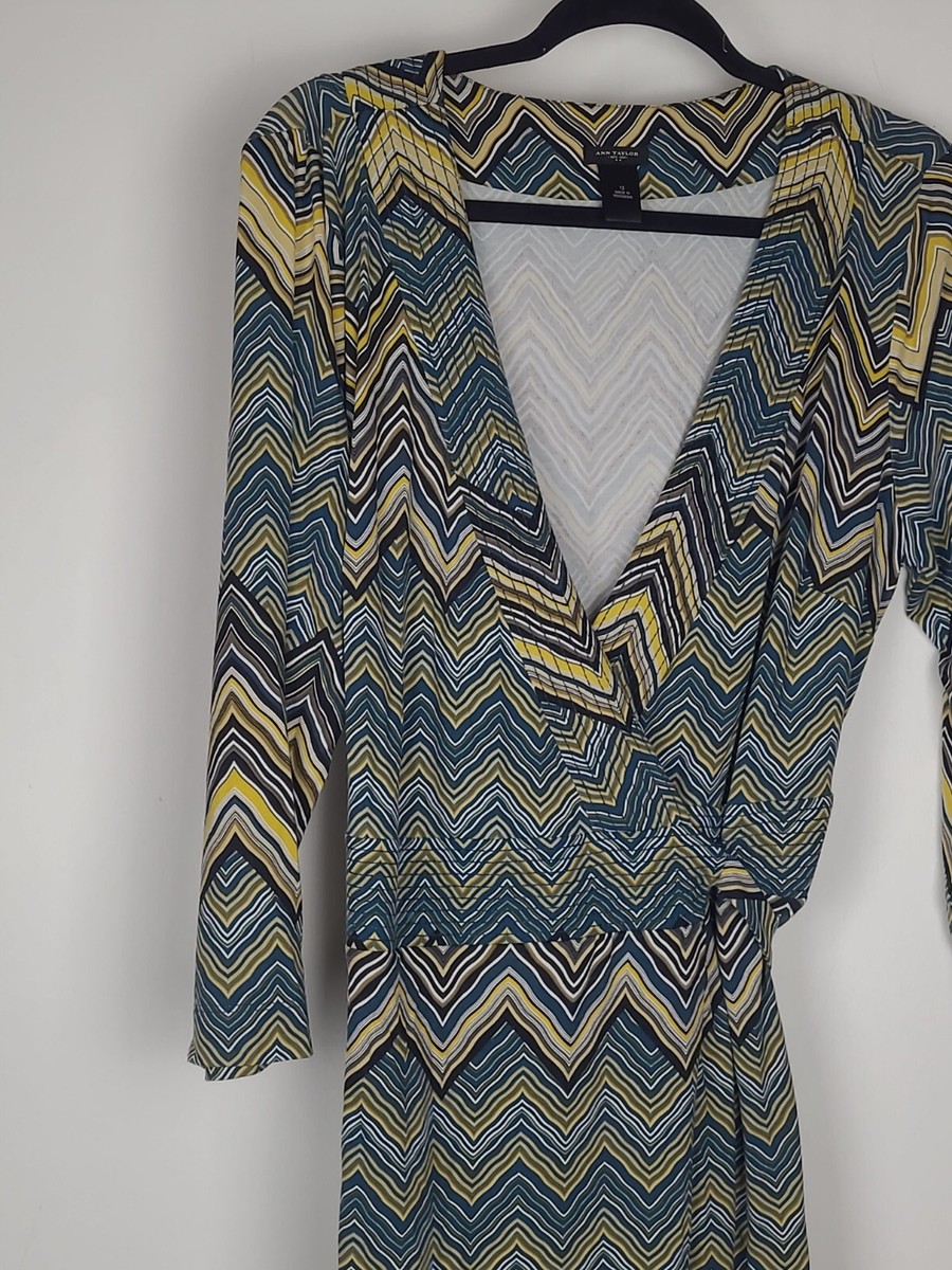 Ann Taylor Wrap Dress Knitt Size 12 | eBay Ann Taylor Wrap Dress Knitt Size 12 | eBay