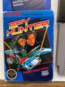 Spy Hunter Nintendo Entertainment System NES Great Condition