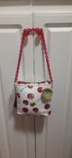 Cherries On White Shoulder Bag