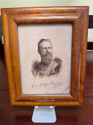 FRAMED FRIEDRICH WILHELM CROWN PRINCE OF GERMANY, KING OF PRUSSIA (D. APPLETON)