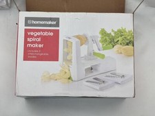 Homemaker Vegetable Spiral Maker with 3 Blades - has not been used
