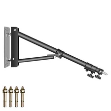 Neewer Triangle Wall Mounting Boom Arm Max Length 51.1 inches for Studio Video
