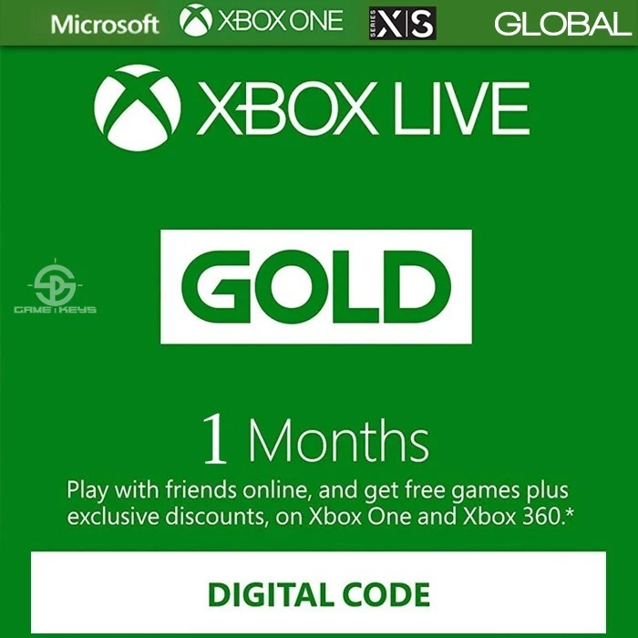 Xbox One Live Gold Купить