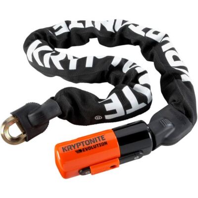 Kryptonite Evolution Series 4 1090 integrierte Sicherheitskette 10mm x 90cm Fahrrad