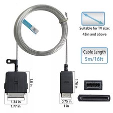 5M/16.4 Ft One Connect Cable BN39-02470A for Samsung Q90R Q85R Q80R QLED 4K TV