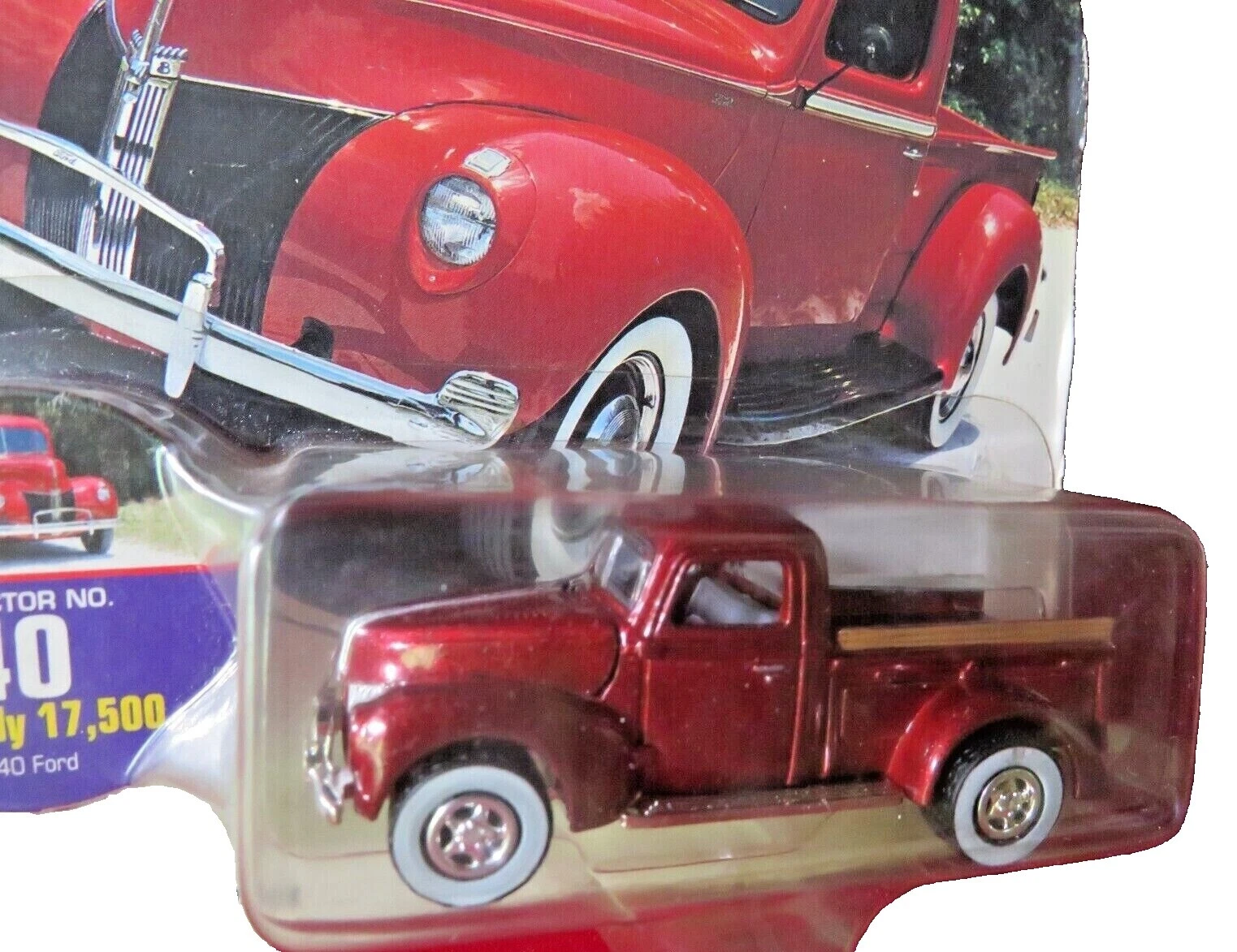 Año del vehículo Johnny Lightning Ford 1940 Vintage fabricación Diecast coches, camiones y camionetas