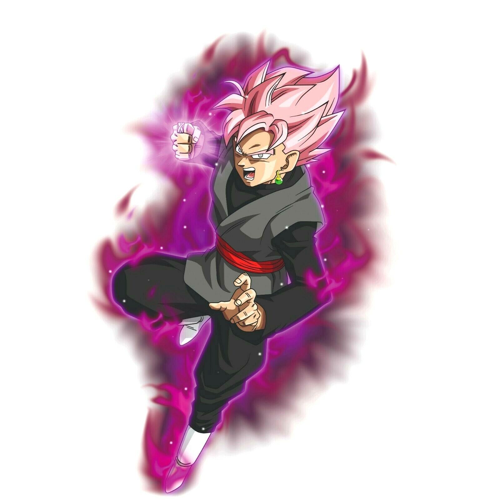 Goku Black Super Rose Power Sticker for Sale by CharlesMulder