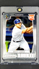 2012 Panini Prizm #155 Brett Lawrie RC Rookie Baseball Card Toronto Blue Jays. rookie card picture