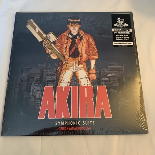 Akira Symphonic Suite Orange Black & White Splatter VINYL 2LP NEW SEALED 2024