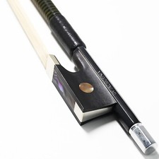 4/4 Brand New  Black Carbon Fiber Violin Bow Strong  Durable 