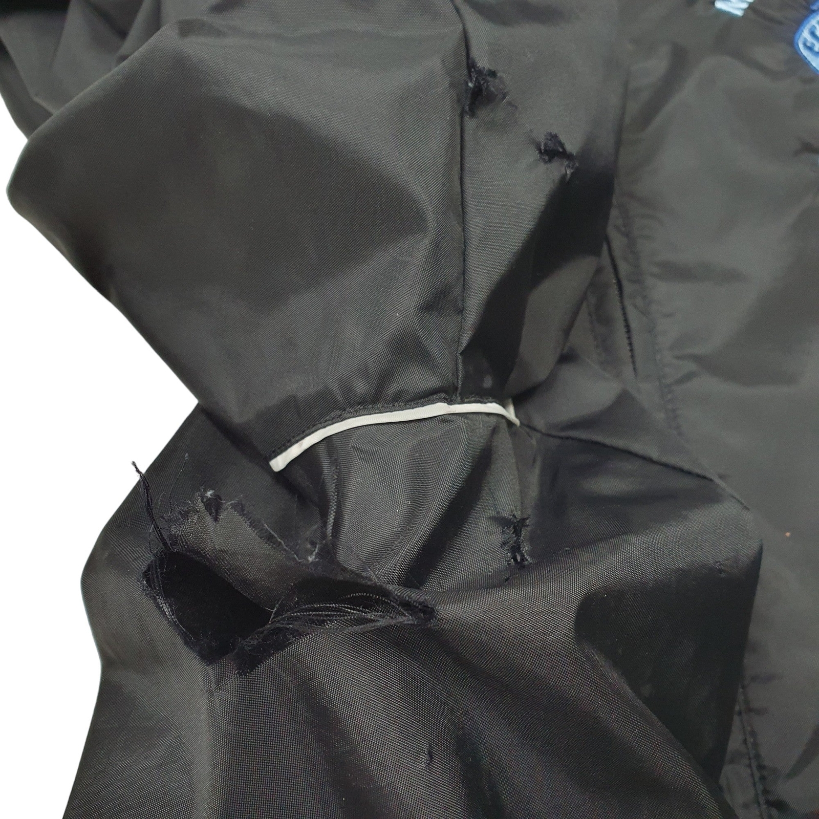 ADIDAS Full Zip Insulated Hooded Windbreaker Michiana Soccer Echo Coat Mens L image 4
