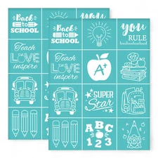 SilkPrintPro: 2Pcs Self-Adhesive Silk Screen Printing Kit - Study Supplies for B