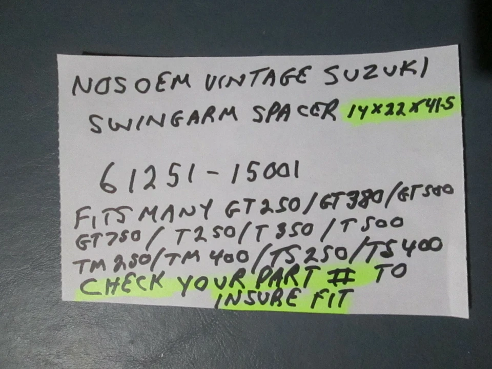 ESPACIADOR DE BRAZO OSCILANTE SUZUKI GENUINO DE COLECCIÓN COMO NUEVO 61251-15001, 14 X 22 X 41,5 Foto 4 de 4