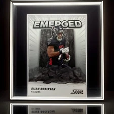 2024 Score Football EMERGED Card #EM-BRN Bijan Robinson