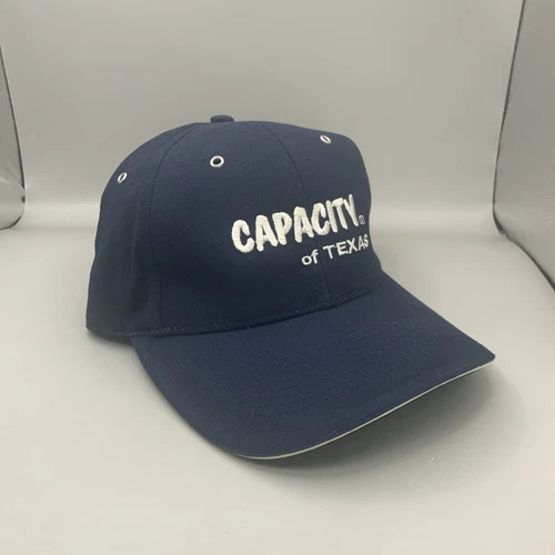 Strapback Hat CAPACITY of Texas Trucks Yard Trucks 