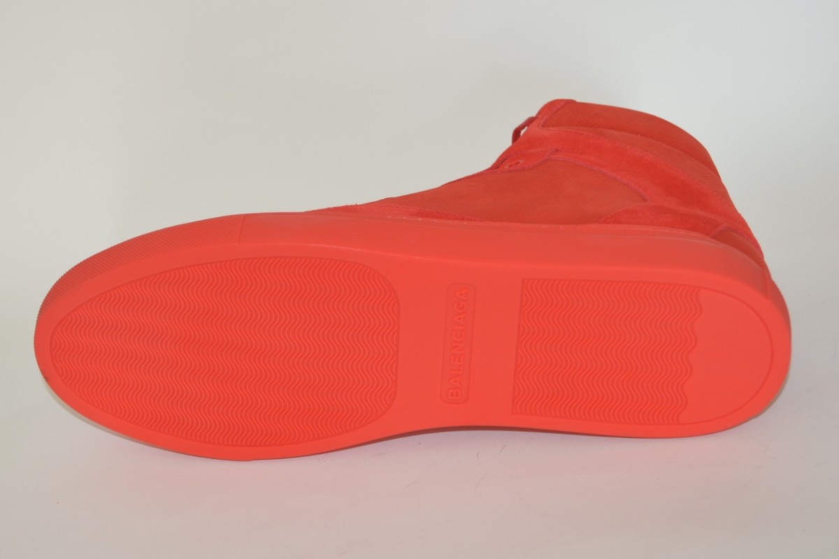 BALENCIAGA HITOP SUEDE LEATHER SNEAKERS US 10 EU 43 NEW MENS  display picture 3