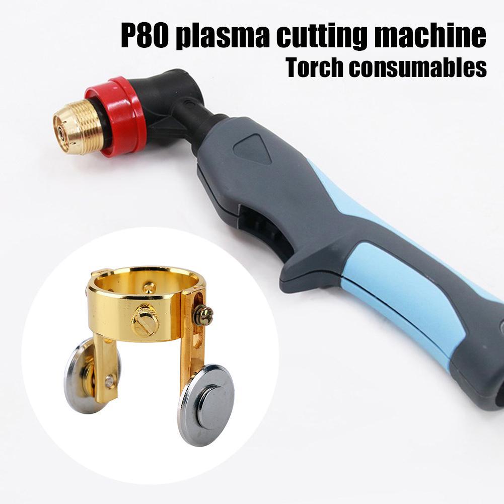 Plasma Cutter Roller Guide Wheel For P80 Torch & Others - Metal Cutting Guide, Steel & Aluminum