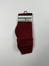NEW Vintage Headliners Socks 1 Pair Women’s Sz 9-11 NOS Vtg Made In USA Merlot