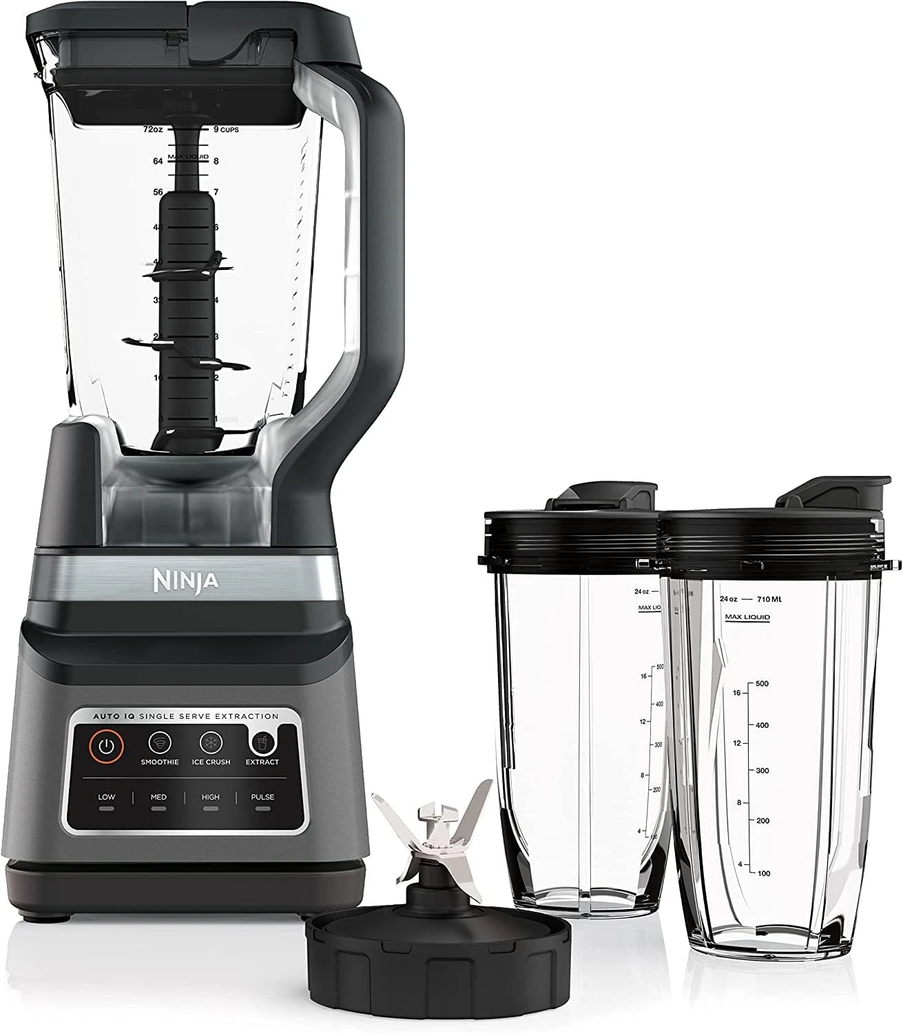 BN751 Professional plus DUO Blender, 1400 Peak Watts, 3 Auto-Iq Programs for Smo