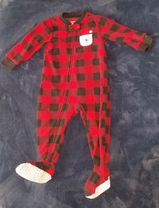 12 month footed pajamas boy
