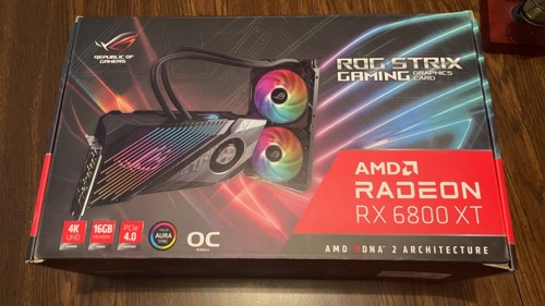 AMD Radeon RX 6800 XT OC Edition ROG Strix Gaming Graphics Card