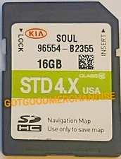 2014 2015 2016 KIA SOUL USA MAP SD NAVIGATION SD CARD 96554-B2355 