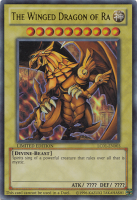 Legendary Collection Set:3 Egyptian God Cards Slifer, Obelisk, Winged  Dragon Ra | eBay