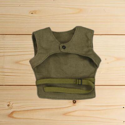 Gilet Jungle 1:6 Pour Figurine 12 Pouces - Protection Style Militaire - Vert - Échelle Soldier