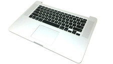 15" MacBook Pro A1398 Top Case Keyboard Trackpad 2015 Battery 020-00079 GRD A