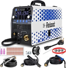 Reboot MIG Welder, 250Amp 6 in 1, 120V/240V Aluminum Multi Process Welding