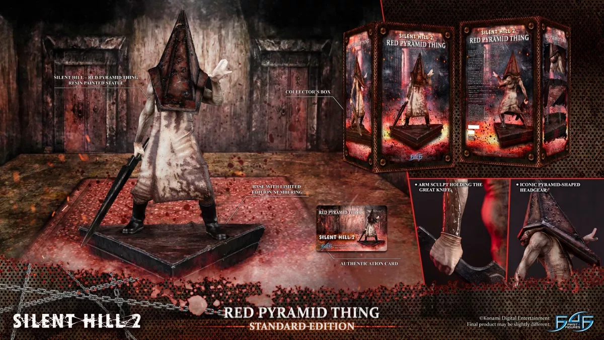 Official Silent Hill 2 Red Pyramid Thing Limited Edition Statue - Numskull