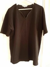 PARAMOUR SIZ 20 BLACK SHORT SLEEVE TOP