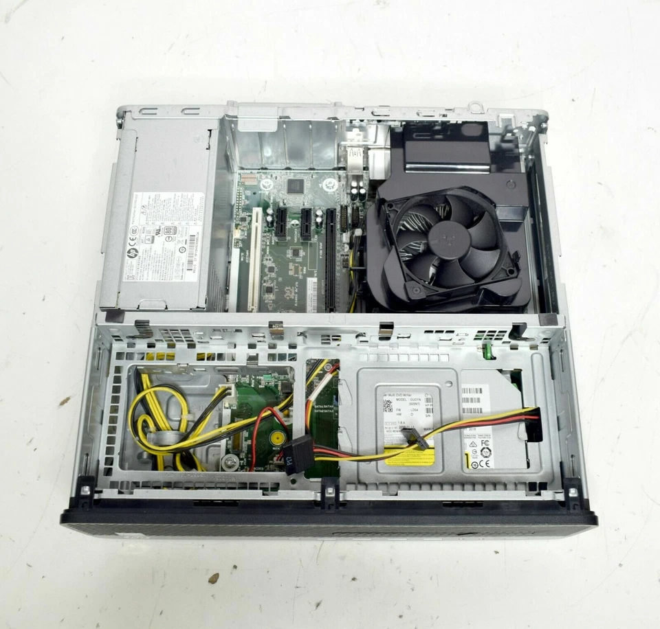 HP EliteDesk 800 G3 SFF Intel Core i5-7500 8GB DDR4 256GB SSD Win10 Pro - Image 3 of 4