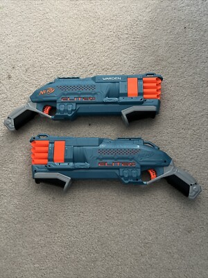 Two Nerf Elite 2.0 Wardens