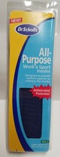 Dr Scholl's All-Purpose Work  Sport Insole Antimicrobial Protection Vintage New