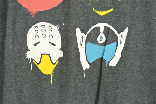 Overwatch Battle Spray T-Shirt Blizzard Entertainment Jinx Black Mens S M L New - Picture 4 of 7