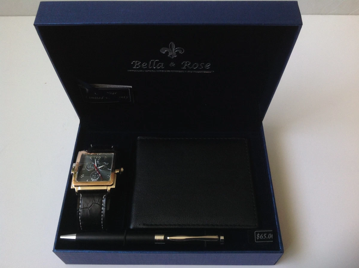 Bella and rose watch and pen set sales