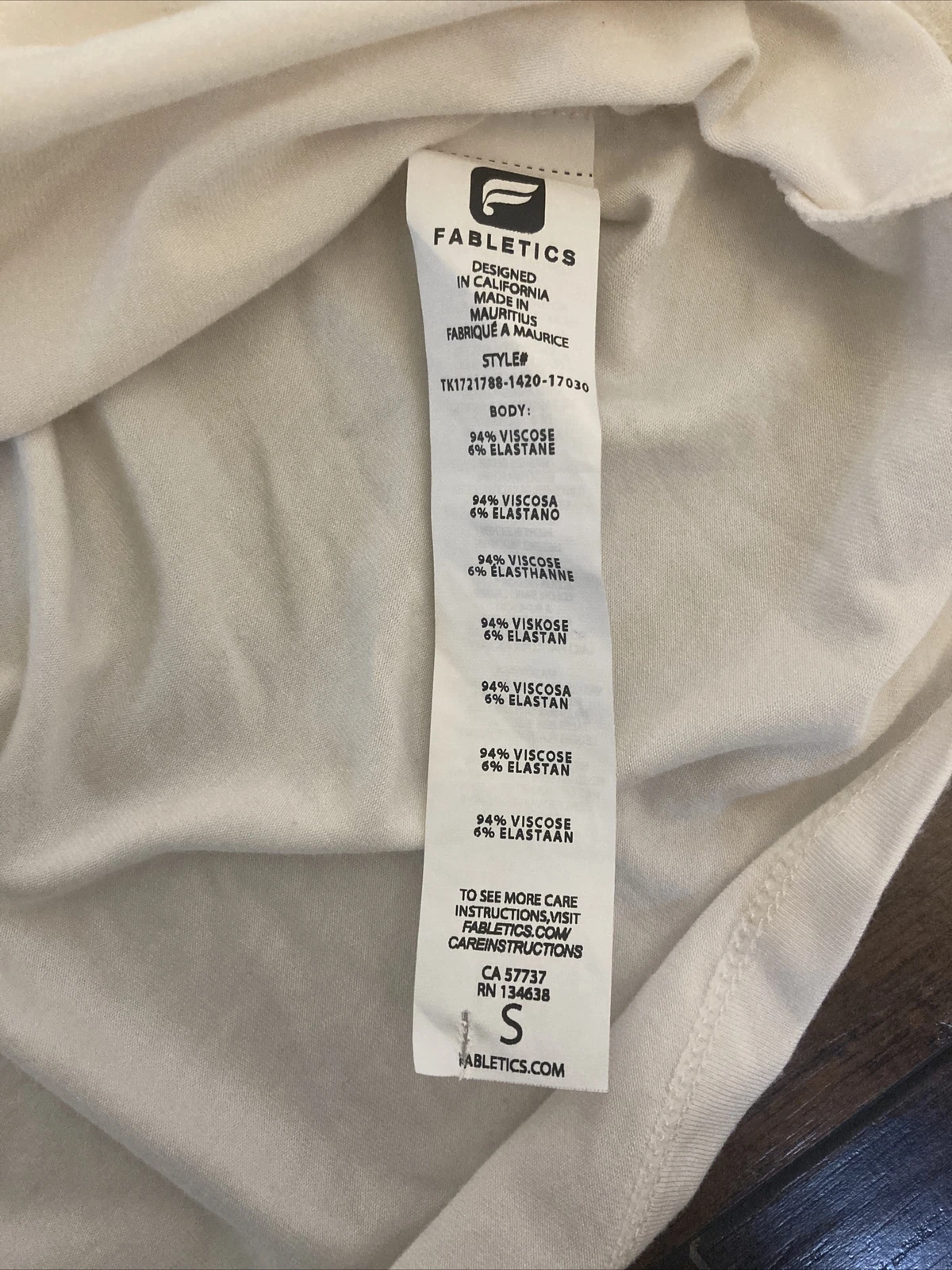 fabletics drape back active wear layering tank-top