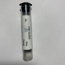 12 Mini Drill Bits Size 53, Diameter .060